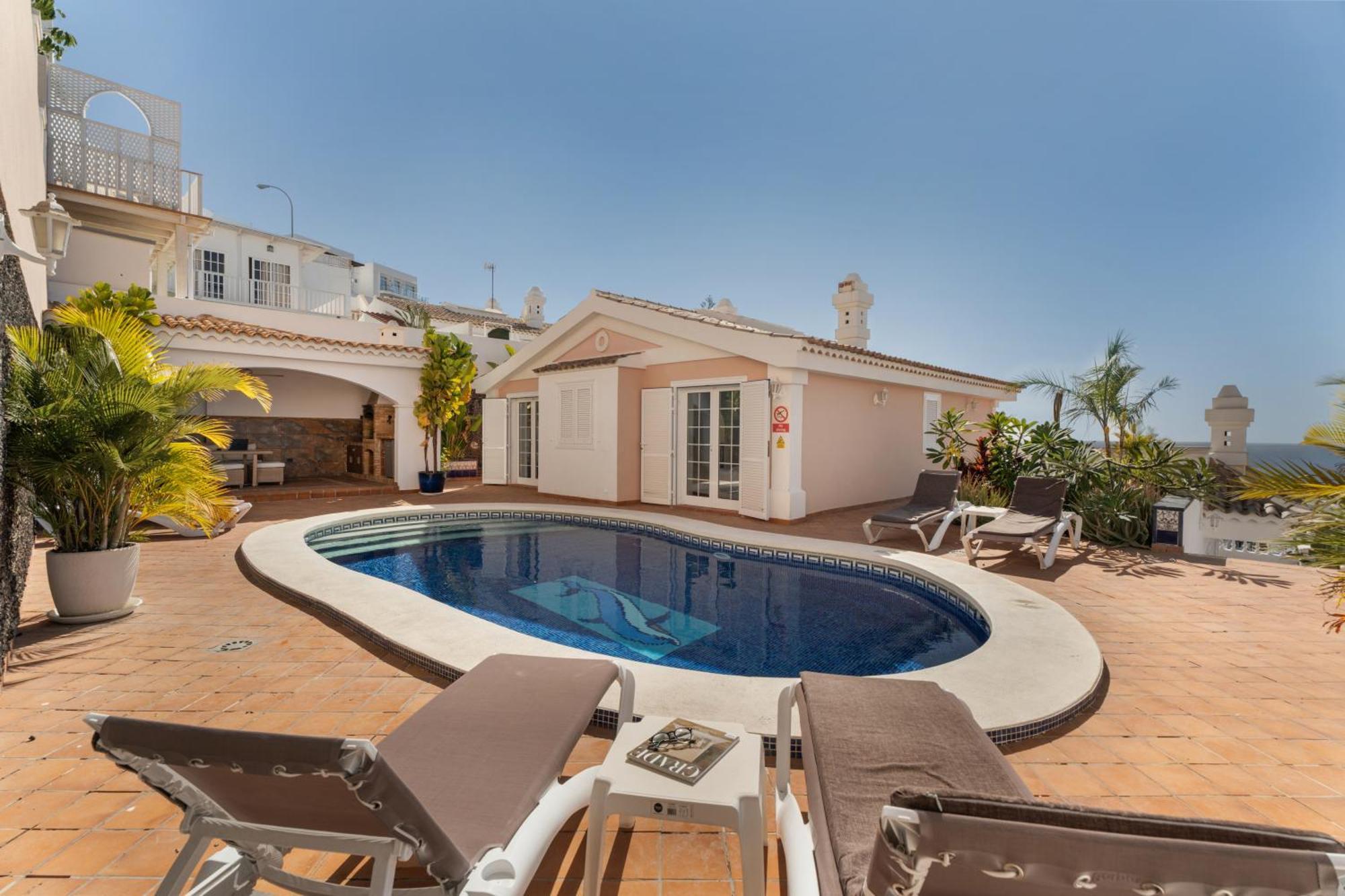 Villa Marbella-Private Heated Pool And Breathtaking View Costa Adeje  Ngoại thất bức ảnh